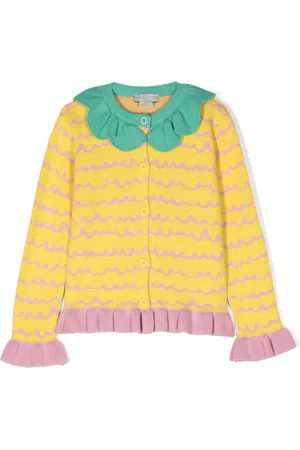 Stella McCartney Cárdigan tejido de intarsia Pineapple