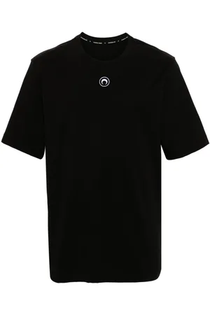 Marine Serre Playera con motivo Crescent Moon