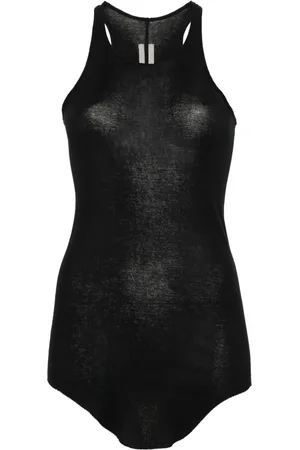 Rick Owens Top tejido de canalé