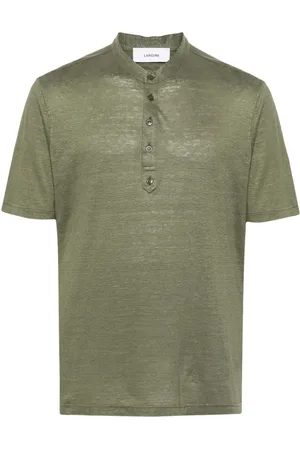 LARDINI Playera con cuello falso