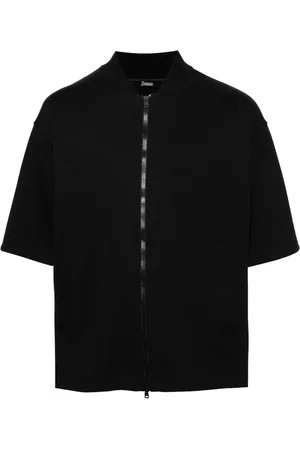 HERNO Sudadera manga corta con cierre