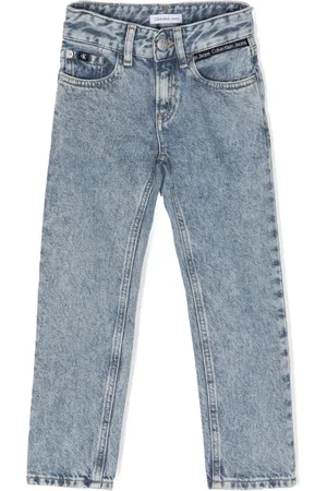 Calvin Klein Jeans rectos con efecto lavado