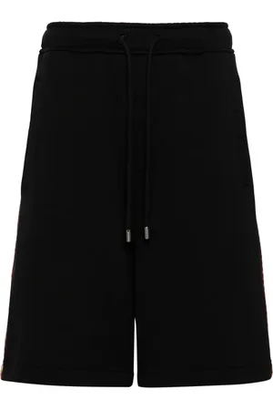 Lanvin Shorts con bordado zigzag