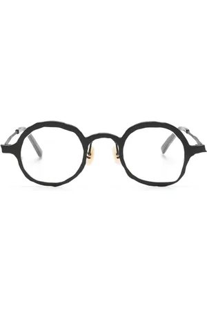 MASAHIROMARUYAMA Lentes de titanio con armazón redonda