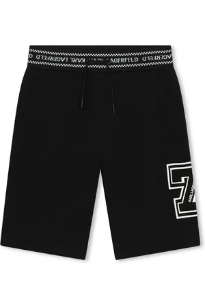 Karl Lagerfeld Bermudas con cordones en la pretina