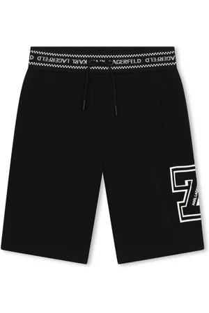 Karl Lagerfeld Bermudas con cordones en la pretina