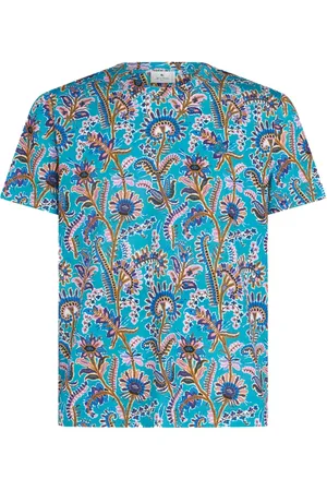 Etro Playera con estampado floral