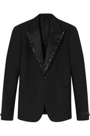VERSACE Blazer con botones y detalles de lentejuela