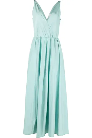 FORTE FORTE Vestido largo con cuello en V