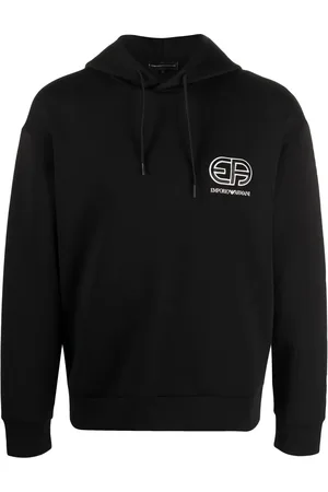 Emporio Armani Hoodie con logo bordado