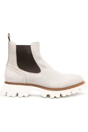 santoni Botas chelsea de gamuza