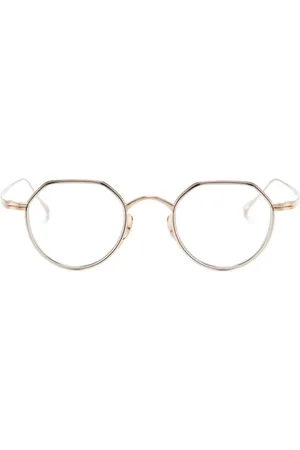 Kame Mannen Lentes con armazón geométrica