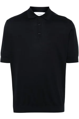 LARDINI Playera tipo polo con logo bordado
