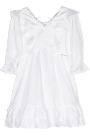 Twin-Set Vestido con detalle de pompón