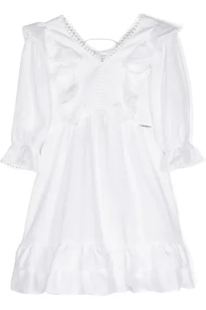 Twin-Set Vestido con detalle de pompón