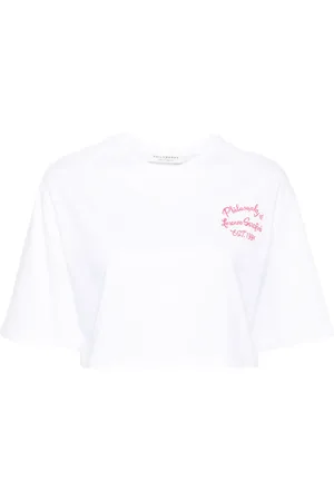 Serafini Playera corta con logo estampado