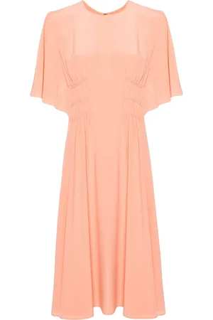 Chloé Vestido midi de seda