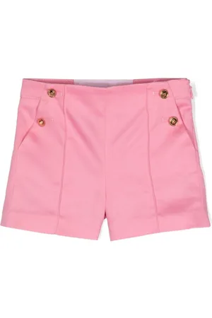VERSACE Shorts con doble botonadura
