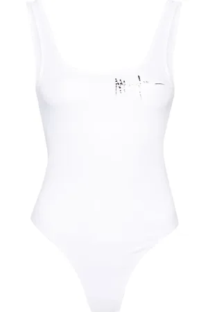 MUGLER Body con logo estampado