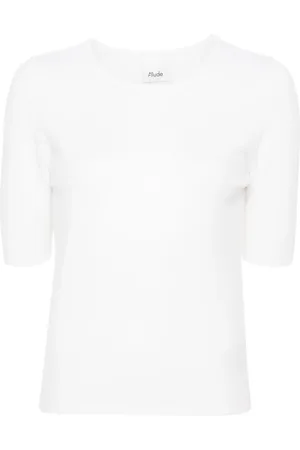 Allude Top tejido con cuello redondo