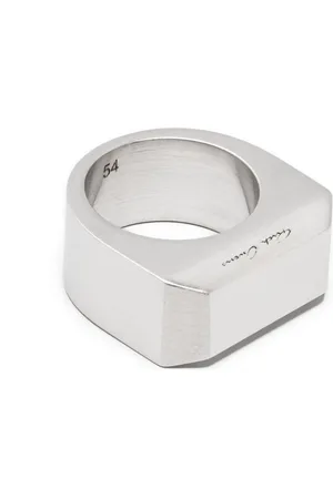 Rick Owens Anillo de sello grueso