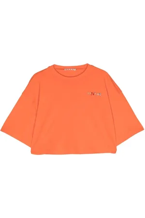 Marni Playera con detalle del logo en mostacillas