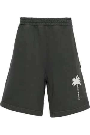 Palm Angels Shorts deportivos con palmeras estampadas