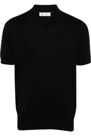 Brunello Cucinelli Playera tipo polo