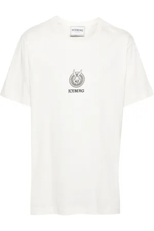 Iceberg Playera con caricatura estampada