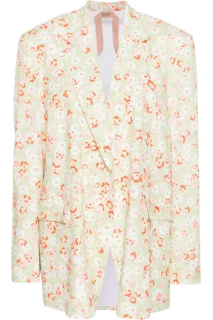 Nº21 Blazer con estampado floral