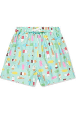 Rachel Riley Shorts de playa con helados estampados
