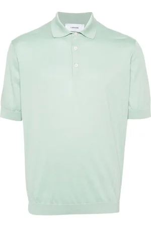 LARDINI Playera tipo polo con logo bordado