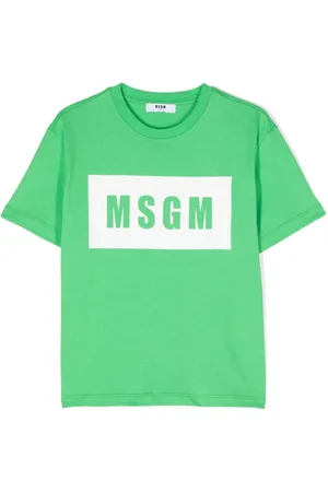 Msgm Playera con sello del logo
