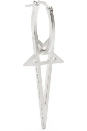 Rick Owens Arete con placa de estrella