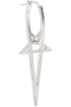 Rick Owens Arete con placa de estrella