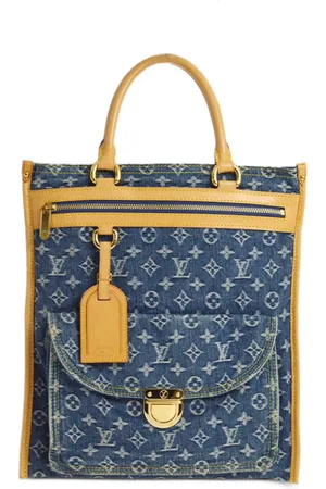 LOUIS VUITTON Bolsa de mano Flat Shopper 2005