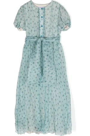 Simonetta Vestido con estampado floral