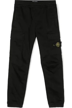 Stone Island Pants cargo con diseño ajustado