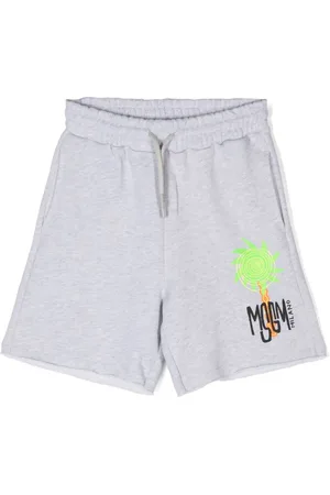 Msgm Shorts con logo estampado