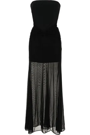 DAVID KOMA Vestido de fiesta strapless