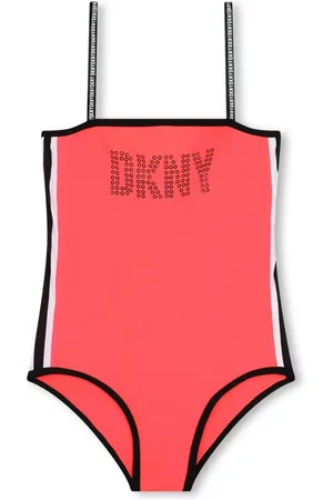 DKNY Traje de baño con logo estampado