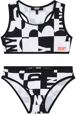 DKNY Bikini con logo estampado