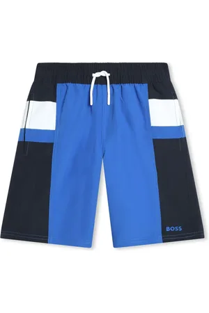 HUGO BOSS Shorts de playa con diseño color block