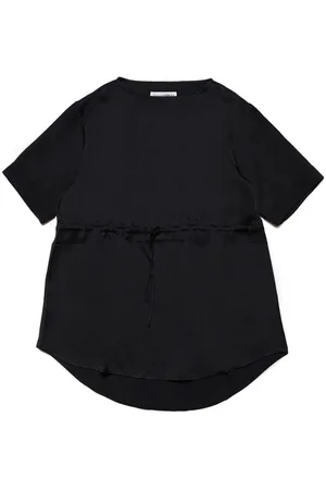 Maison Margiela Vestido estilo playera con cordones