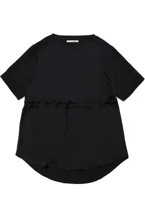 Maison Margiela Vestido estilo playera con cordones