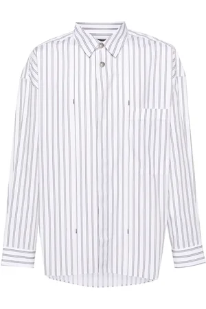 Jacquemus Camisa con rayas estampadas