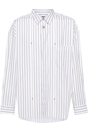 Jacquemus Camisa con rayas estampadas