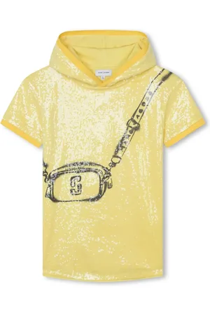Marc Jacobs Vestido con capucha y estampado Snapshot