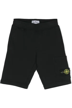 Stone Island Shorts con distintivo Compass
