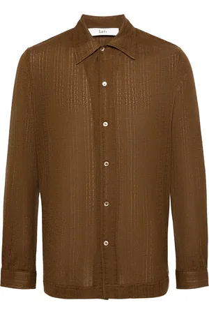 Séfr Camisa de tejido calado Ripley